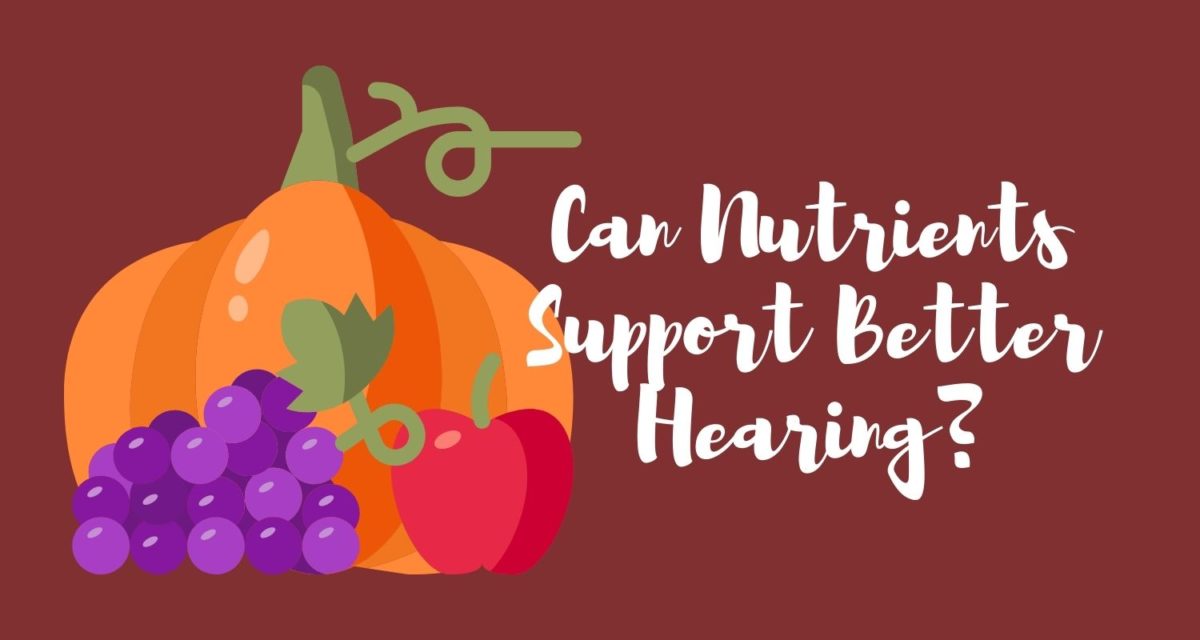 Can Nutrients Support Better Hearing?